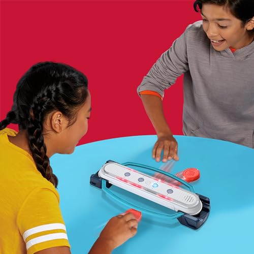 Hasbro Gaming Hypershot Electronic Tabletop Hockey Game | 5 Games in 1 | Music, Lights, and Sounds | Ages 8 and Up | for 1 to 2 Players | Kids Board Games