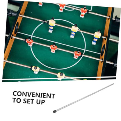 BESPORTBLE 2pcs Soccer Machine Operation Poles Easy Install Foosball Replacement Rods for Table Soccer