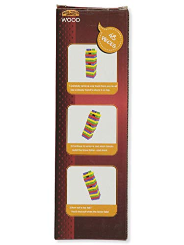 Color Wooden Tower Game