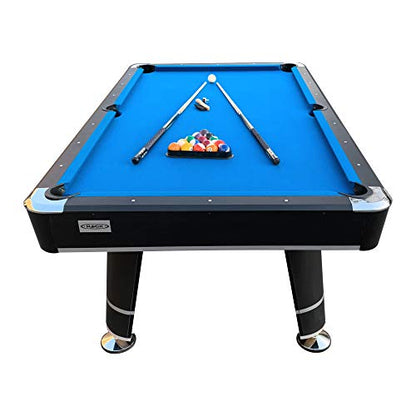 RACK Orion 8-Foot Tournament Billiard/Pool Table (Blue) – Professional Competition Game Table