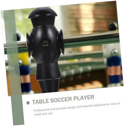 5Pcs Foosball Table Soccer Player Replacement Resin Figurines Wear-Resistant Football Men for Standard Rods Desktop Football Game Accessories