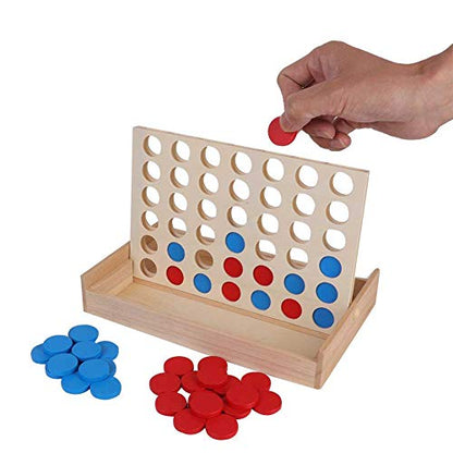 VGEBY Wood Checkers Durability Indoor/Outdoor Fun Board Game for All Ages