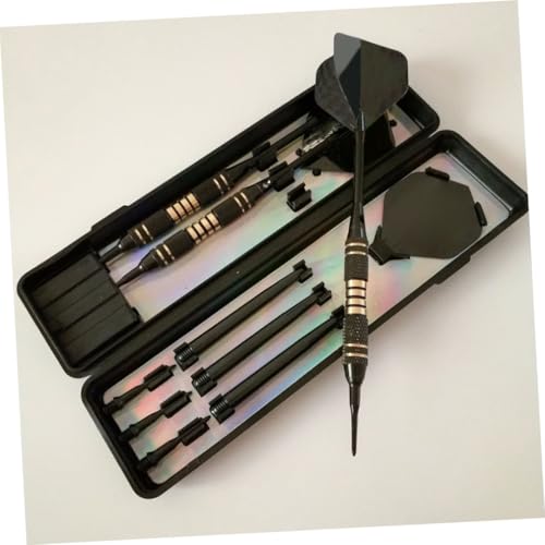 VANZACK 1set Professional Copper Dart Kit Needle Tipped and Flights Construction for Indoor and Outdoor Games for Amateurs and Beginners