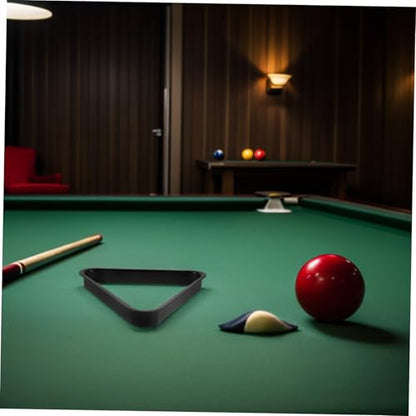 6pcs Pool Table Triangle Rack: Heavy Duty Ball Holder Snooker Rack - Table Balls Frame - Billiard Accessories for Bars Party Recreation 25/32/38mm