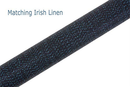 58 inch Hand-Painted Series 2-Piece Billiard Pool Cue Stick with Irish Linen Wrap - color: Blue, size: 20oz