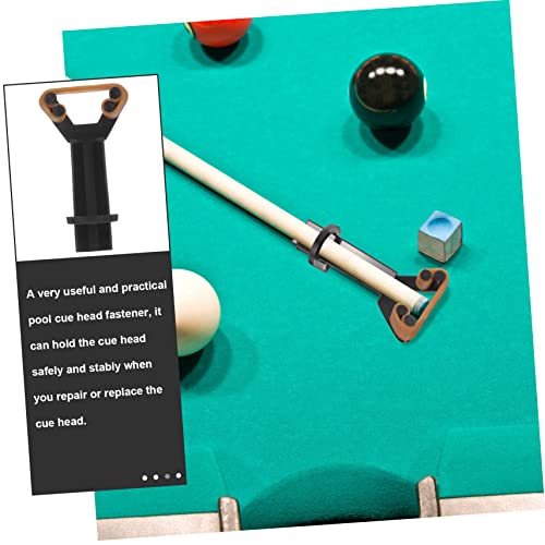 Happyyami 3pcs Pool Cue Tools Cue Tip Shaper Cue Tip Repair Kit Cue Tips for Pool Stick Billiard Pool Supplies Billiard Cue Lightweight Pool Cue Tip Nine Club Forming Machine Plastic