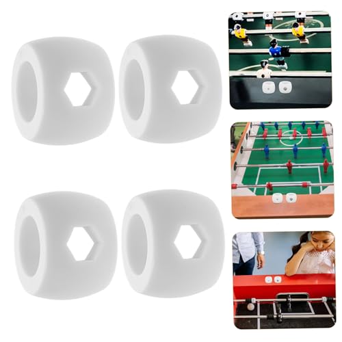 WOONEKY 8pcs Foosball Goal Rod Positioner Stop for Tabletop Soccer Material Accurate Positioning Essential Foosball Replacement Parts