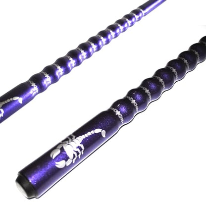 58" Pool Cue Stick,13mm 2-Piece Maple Hardwood Ergonomic Design Billiard Cues Kit,19/20/21oz - color: Purple, style: 21oz