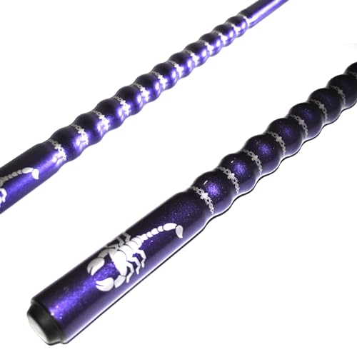 58" Pool Cue Stick,13mm 2-Piece Maple Hardwood Ergonomic Design Billiard Cues Kit,19/20/21oz - color: Purple, style: 21oz
