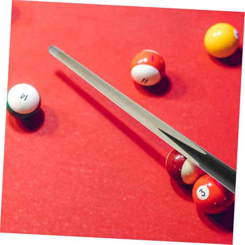 3Pcs Billiard Cue Sticks Wooden Short Pool Cues for Mini Pool Tables for Portable Design for Home School