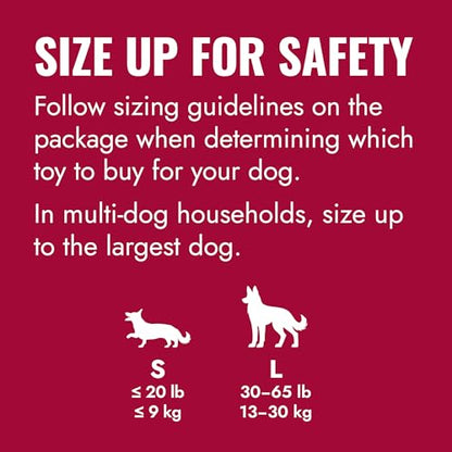 KONG Flyer - Durable Dog Toy for Outdoor Playtime - Natural Rubber Flying Disc, Dog Toy for Fetch - Safer Disc for Healthy Activity - for Medium/Large Dogs - size: Large (Pack of 1)