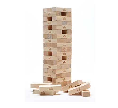 Garden Games Giant Tower (Pine, with Bag)