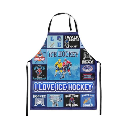 Manfei Ball Sports Kids Kitchen Apron - color: Blue