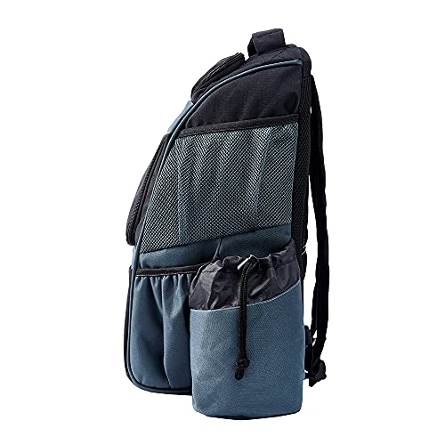 Disc Golf Bag, Multiple Storage Pockets Shuttle Disc Golf Bags Backpack, Lightweight Durable Easy to Carry Disc Golf Backpack with 20+ Disc Capacity for Beginner, Hobbyist, Adults