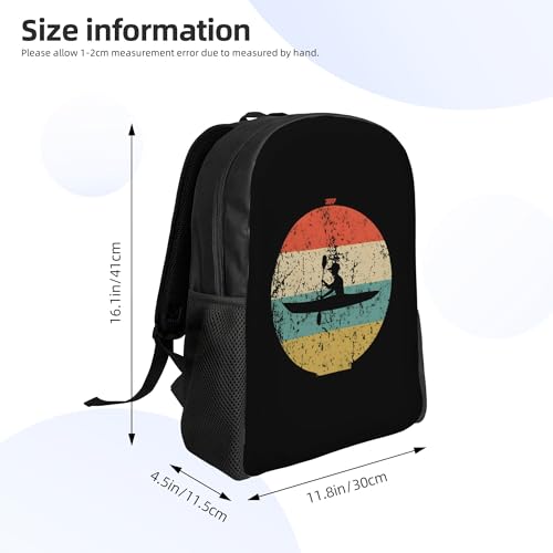 Kayaks Backpacks For Men Women Book Bag Travel Hiking Camping Work Lightweight - color: Ye19