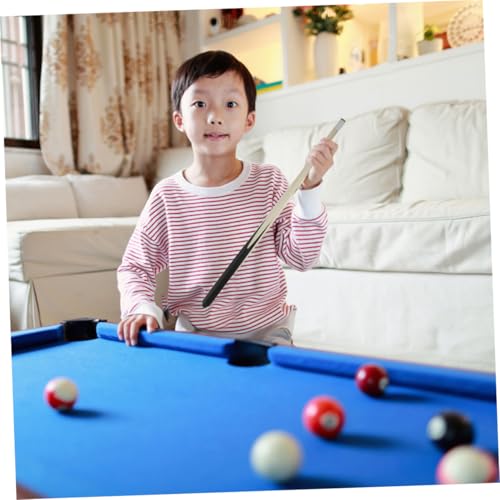 Mipcase 4Pcs Pool Cue Stick Short Mini Billiard Cues for Portable Design for Enjoyable Gameplay Tables for Boys