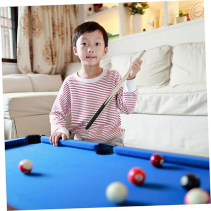 Mipcase 4Pcs Pool Cue Stick Short Mini Billiard Cues for Portable Design for Enjoyable Gameplay Tables for Boys