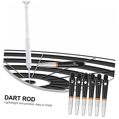 GALPADA Shaft Throwing Rotate Shafts Soft Tip Stems Short Accessories Flying Replaceable Shafts Replacement
