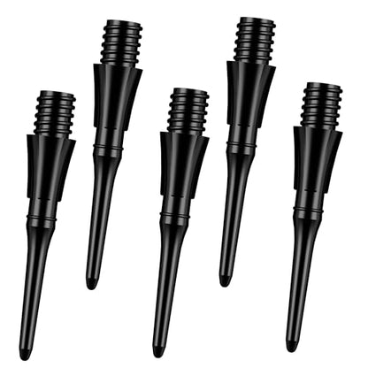 2BA Thread Plastic Tip Dart Points 100 Pcs, Professional Soft Tip Dart Point,Darts Accessories,Plastic Dart Tips (100)