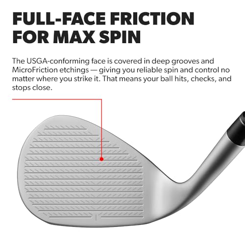 Performance Golf ONE Wedge | Accelerates The Club Through Any Lie | Solid Shots | No Chunking | Gets You On The Green in One Shot - size: Left, style: 56 Degrees