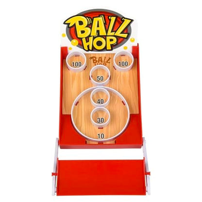 Curious Minds Busy Bags Mini Arcade Ball Toss Tabletop Sports Game - Launch Balls into Score
