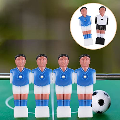 SEWACC 10cs Foosball Men Replacement Foosball Player Figurine Foosball Accessories Soccer Table Parts