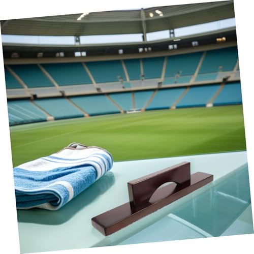 Shuffleboard Table and Ergonomic Portable Design Broom and Dustpan Set with Gentle Non-Scratch Bristles Solid Wood and Sturdy Plastic Construction for Convenient Shuffleboard