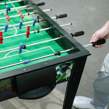 Plastic Foosball Handles for Table Football Machine Replacement Ergonomic Non-Slip Grip Parts for Table Soccer Rods Lightweight Wear-Resistant Football Game Accessories