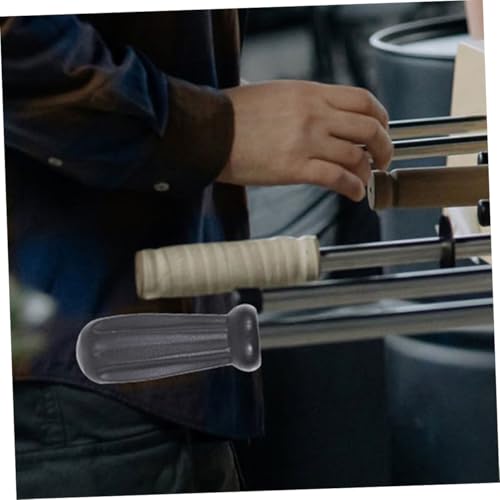 Abaodam 2Pcs Ergonomic Table Football Grip Handles Easy Replacement for Improved Control and Comfort Foosball Table Accessories for and Recreation
