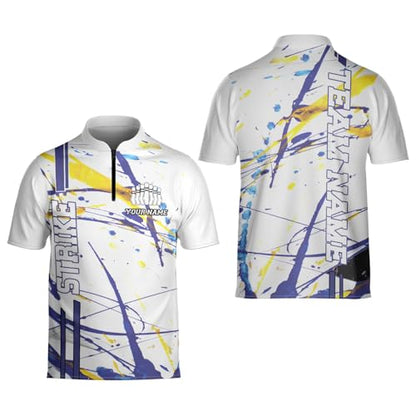 Personalized Custom Jersey for Men, Uniform Shirt for Bowling Team Gift - color: D10
