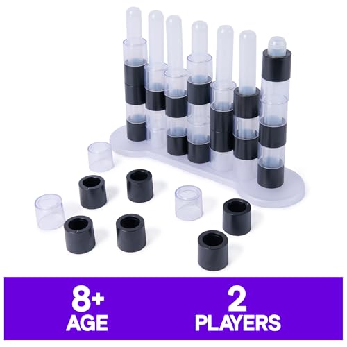 Spin Master Games, Cardinal Classics Four in a Row, Classic Board Game, Modern Coffee Table Décor, 2 Players, for Ages 8 & Up - size: One Size, style: Four in a Row Game