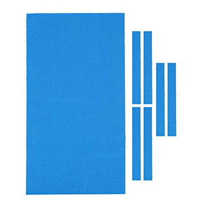 300 Pool Table Cloth Set 9 ft - color: Blue, size: 8ft