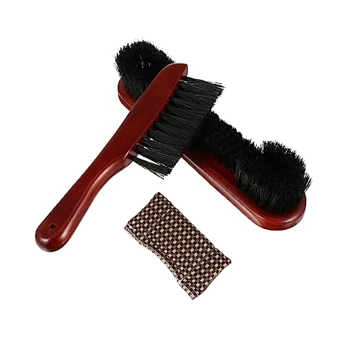 Billiard Table Cleaning Brush Set Pool Table Rail Brush Sturdy Bristles Portable for Home and Professional Use