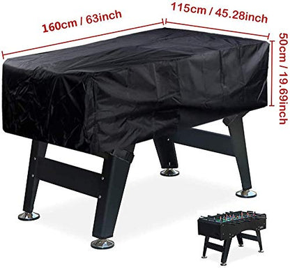 Foosball Table Protection - Waterproof Outdoor/Indoor UV Resistant Foosball Table Cover - style: 63 x 45 x 20inch