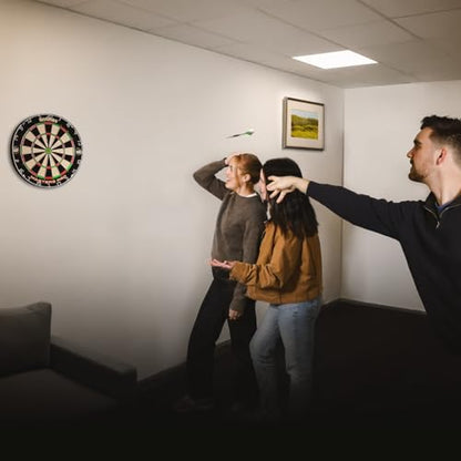 Winmau Masters Pro Dartboard - PDC Tournament Dart Board with High-Density Sisal & Ultra-Thin Wire System - Available as Board Set or Cabinet Set with Steel Tip Darts - style: Dartboard
