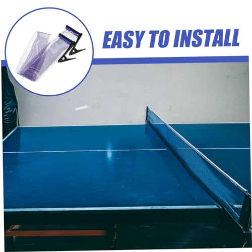 Toddmomy 1set Portable Table Tennis Net Rack Easy Setup for Indoor and Outdoor Games Compact Design for Convenient Storage for Table Tennis Serving and Recreational Play