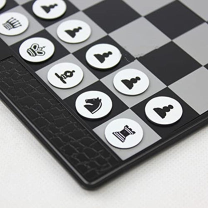 Magnetic Travel Chess Set Lightweight Portable Chess Board Game for Adults and Kids, for Travel and Family Fun, PocketSized Set with Magnetic Pieces