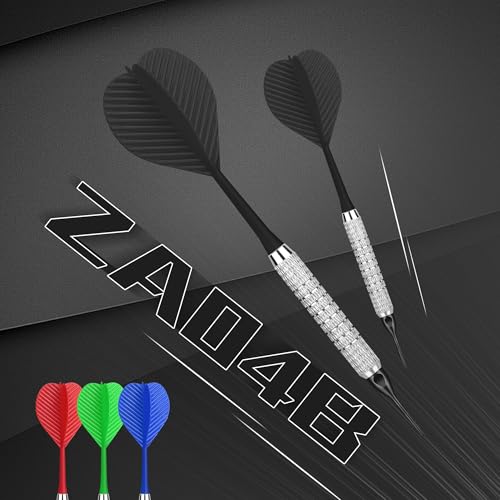 CyeeLife Plastic Tip Darts,12pcs Soft Darts Set with 100 Plastic Tips for Electronic Dartboard