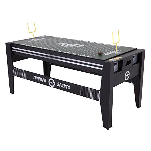 Triumph USA 4-in-1 Swivel Table, 72", Black