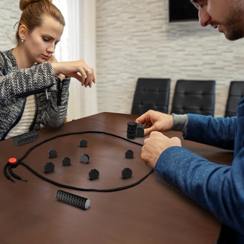 Magnetic Chess Game Set Battle Chess Suitable for Ages 12+ Kids with Magnetic Effects, Educational Chess Game, Surprise Toy, Party Supplies for Family Gatherings and Travel