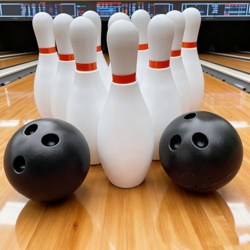 Kids Bowling Set, Bowling for Kids 2-5, Toddler Plastic Bowling pins Toys, Family Indoor Sports Games, Parent Child Interaction/Preferred for Birthday Parties