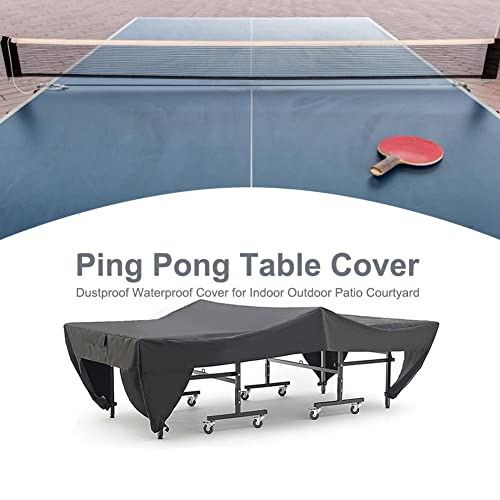 Waterproof Pong Table Cover Tennis Cover Outdoor Indoor Anti-UV Pong Table Cover