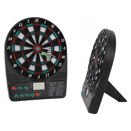 Electronic Dartboard Set Automatic Scoring Soft Tip Dartboard with Multiple Game Modes for Family Entertainment