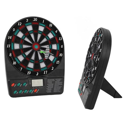 Electronic Dartboard Set Automatic Scoring Soft Tip Dartboard with Multiple Game Modes for Family Entertainment