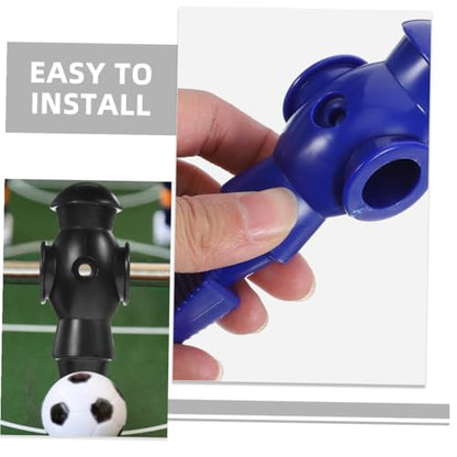 4Pcs Foosball Player Statues Table Football Machine Accessories Wear-Resistant PP Resin Figures Replacement for Standard Soccer Game Rods