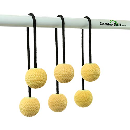 Ladder Golf Official Soft Bolas, 3 PK - color: Yellow