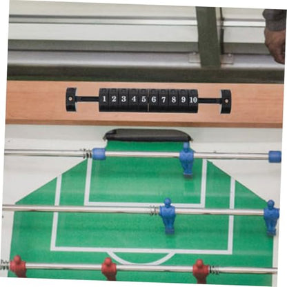 Toddmomy 4Pcs Foosball Score Keepers Durable Table Football Scoring Counters Black Red Lightweight Design for Easy Use for Desktop Games and Fun Competitions