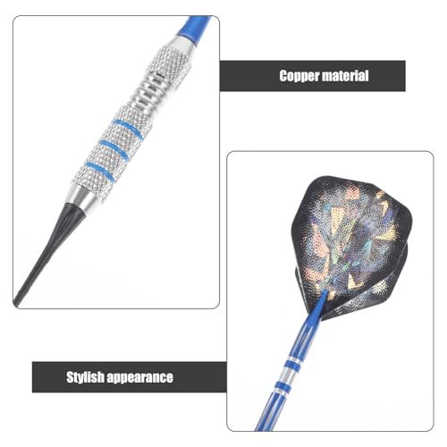 Abaodam Electronic Darts 18 Gram Soft Tip Professional Dart Set with Metal Tips and Carrying Case for Indoor and Outdoor Sports Play