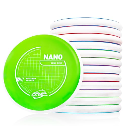 MVP Disc Sports Nano Disc Golf Mini Marker (Pick Your Favorite Plastic!) - style: Neutron