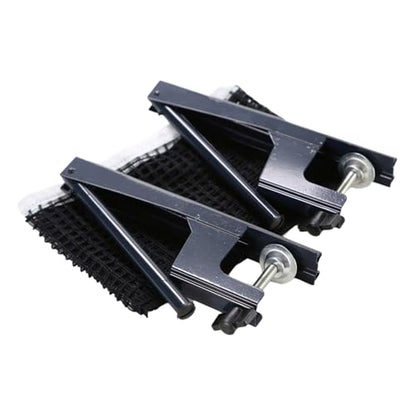 Pingpong Net with Clamp Professional Table Tennis and Post Set Folding PingPong Meshes Clip Adjustable Screw Clamps Post Suitable for Indoor Outdoor - color: B